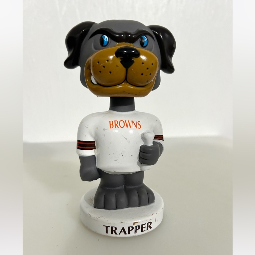 Cleveland Browns TRAPPER Bobblehead